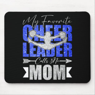 Mousepad Meu Cheerleader Favorito Me Chama Mãe Saúde Mãe Me