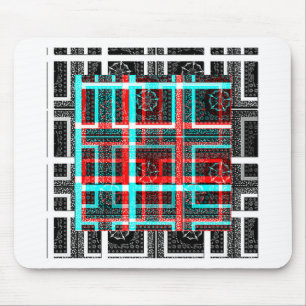 Mousepad Meu Design de Maze Quadrado