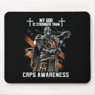 Mousepad Meu Deus É Mais Forte Do Que A Consciência Do Crps