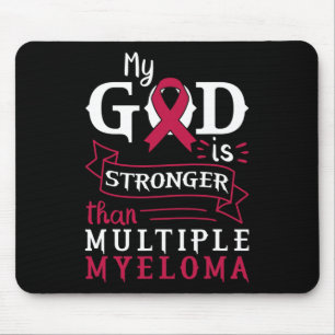 Mousepad Meu Deus é Mais Forte do que a Consciência do Miel