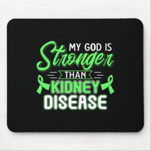 Mousepad Meu Deus É Mais Forte Que A Consciência Da Doença
