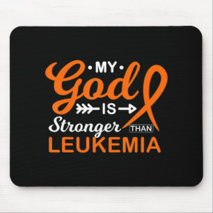 Mousepad Meu Deus é mais forte que o guerreiro da consciênc