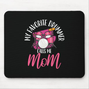 Mousepad Meu Drummer Favorito Me Chama Mãe