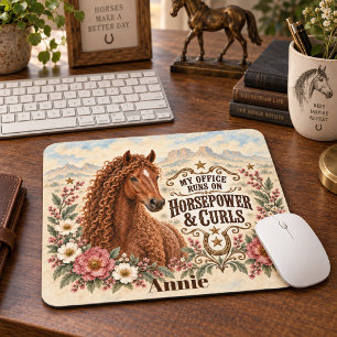 Mousepad Meu Escritório Funciona com Força Motriz e Cachos