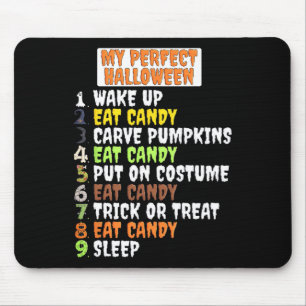 Mousepad Meu Esqueleto Perfeito de Halloween Zombie Legal