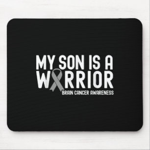 Mousepad Meu Filho É Um Cancer De Fita De Cinza Guerreiro C