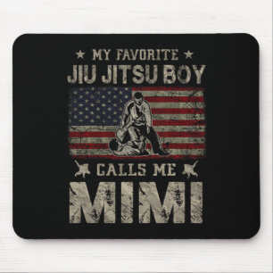 Mousepad Meu filho favorito Jiu Jitsu me chama de D da mãe