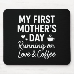 Mousepad Meu Ft Dia das Mães Correndo de Amor Café - Mamãe