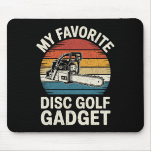 Mousepad Meu Gadget de Golfe de Disco Favorito Golfe de Dis