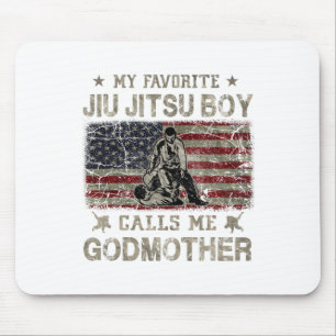 Mousepad Meu Garoto Jiu Jitsu Favorito Me Chama Madrinha