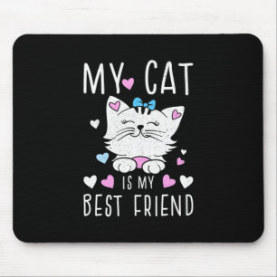 Mousepad Meu Gato É Meu Melhor Amigo