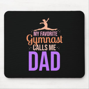 Mousepad Meu ginasta favorito me chama de Pai