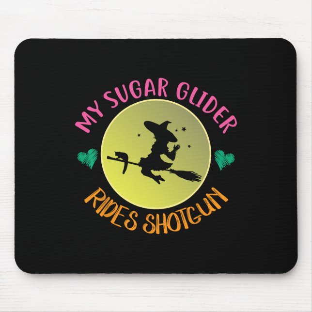 Mousepad Meu Glider De Açúcar Anda De Aranha-De-Aranha (Frente)