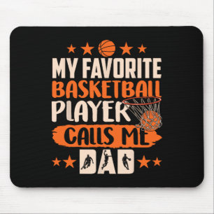 Mousepad Meu Jogador De Bysketbyll Favorito Me Chama De Tre