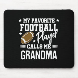 Mousepad Meu jogador de futebol americano favorito me chama