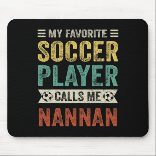 Mousepad Meu jogador de futebol favorito me chama de mãe de