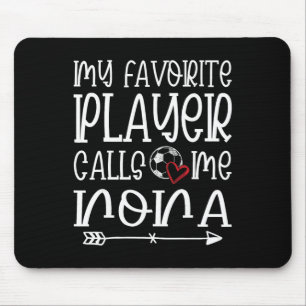 Mousepad Meu jogador favorito me chama de Nona Jogador de F