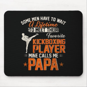 Mousepad Meu Lutador de Kickboxing MMA Favorito Me Liga