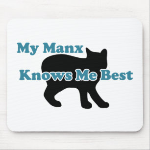 Mousepad Meu Manx conhece-me melhor