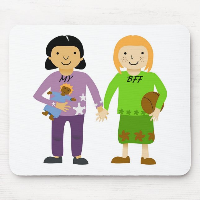 MOUSEPAD MEU MELHOR AMIGO PARA SEMPRE (Frente)