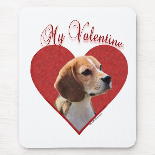 Mousepad Meu Namorados de Beagle (Frente)