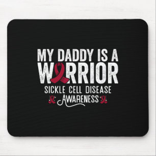 Mousepad Meu Pai É Um Guerreiro Célula Falsiforme Sca Com C