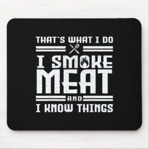 Mousepad Meu Pion Fumando Carne Para Perfeição