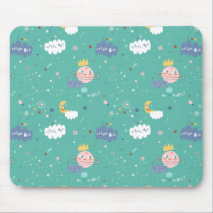 Mousepad Meu Planeta Sonha Um Pequeno e Grande Padrão