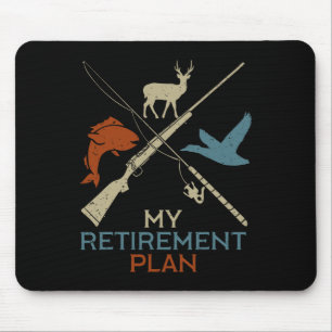 Mousepad Meu Plano De Reforma Caçando Caçador De Pesca