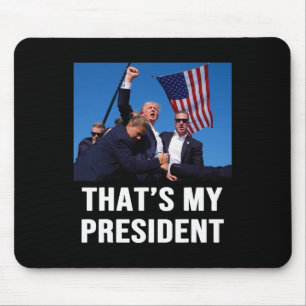 Mousepad Meu Presidente Trump 2024