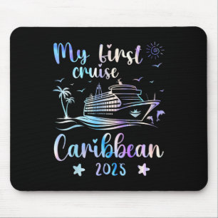 Mousepad Meu primeiro cruzeiro da família Cruise Caribe Sum