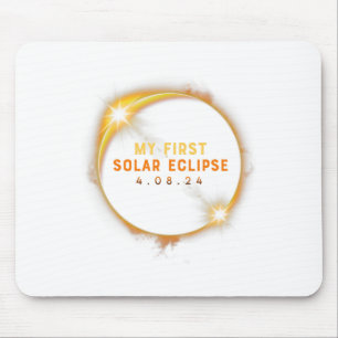 Mousepad Meu Primeiro Eclipse Solar Meninas 2024 Eclip Sola