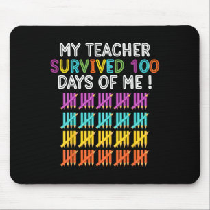 Mousepad Meu Professor Sobreviveu A 100 Dias Do Meu Profess