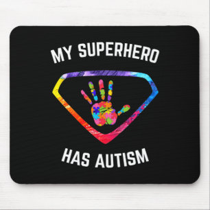 Mousepad Meu Superherói Tem Consciência Autista