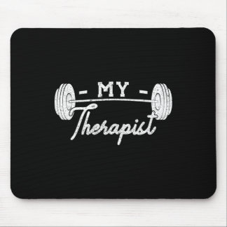 Mousepad Meu Trabalho de Levantamento de Peso Terapista