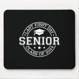 Mousepad Meu último Mais velho do primeiro dia de volta à a