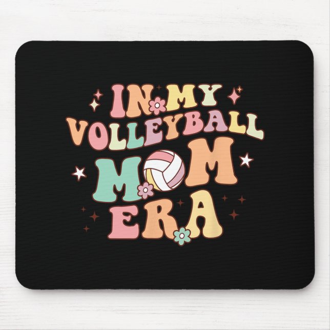 Mousepad Meu Voleibol Era Jogo Dia de Jogo Fora de Carro Vo (Frente)