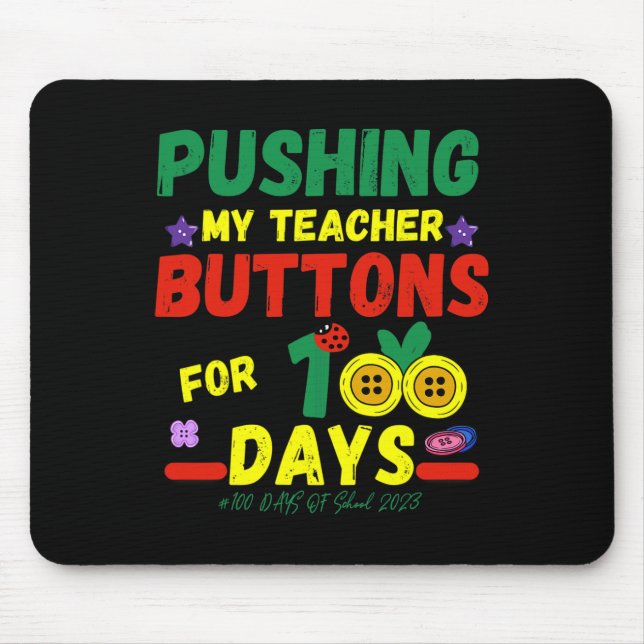 Mousepad Meus Professores Botam 100 Dias na Escola de Diver (Frente)