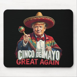 Mousepad Mexicano Torne O Excelente Cinco De Mayo Mais Engr
