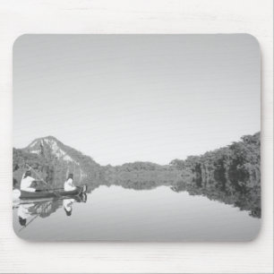 Mousepad México, guarda-parque do CONANP patrulha com seu f