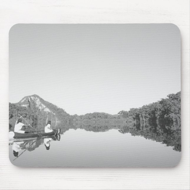 Mousepad México, guarda-parque do CONANP patrulha com seu f (Frente)