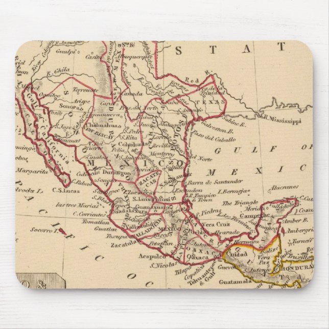 Mousepad México, Guatamala (Frente)