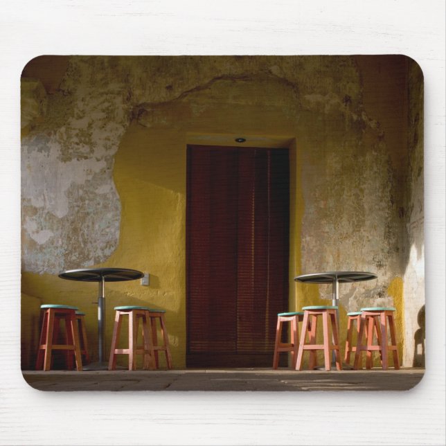 Mousepad México, Oaxaca, à tarde luzes do sol da varanda (Frente)