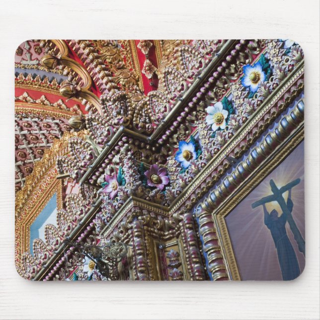 Mousepad México, Querétaro. Detalhe interior da ornamentada (Frente)