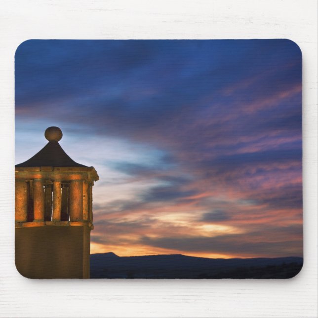 Mousepad México, San Miguel de Allende. Pôr do sol sobre (Frente)