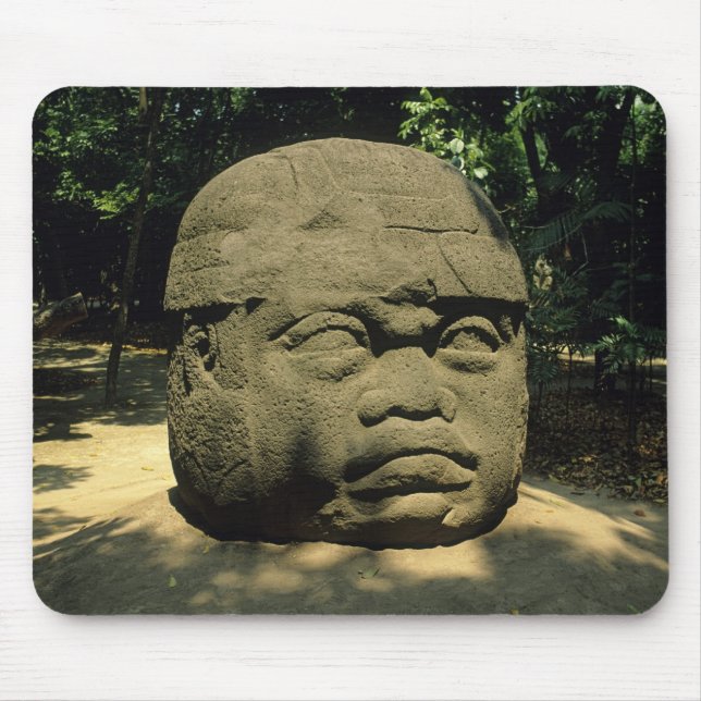 Mousepad México, Villahermosa, cabeça gigante Olmec, La Ven (Frente)