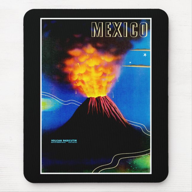 Mousepad México ~ Volcan Paricutin (Frente)