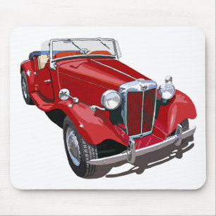 Mousepad MG vermelho TD