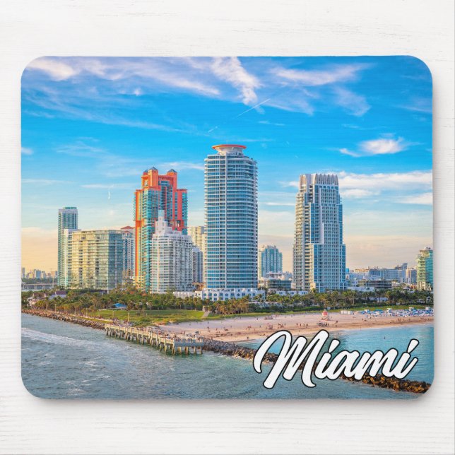Mousepad Miami, Florida, Estados Unidos (Frente)