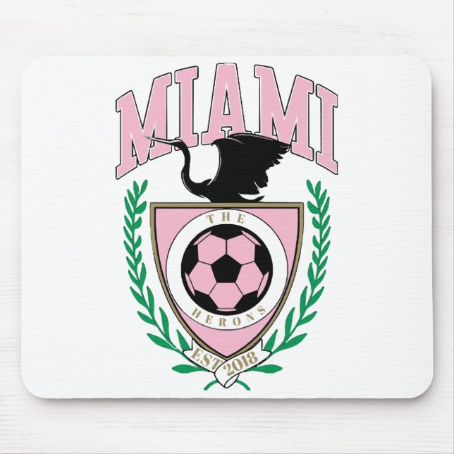 Mousepad Miami Futebol Varsity Estilo  (Frente)